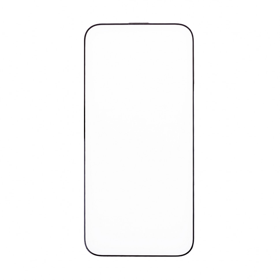 Защитное стекло с сеткой динамика для iPhone 16 Pro Черный