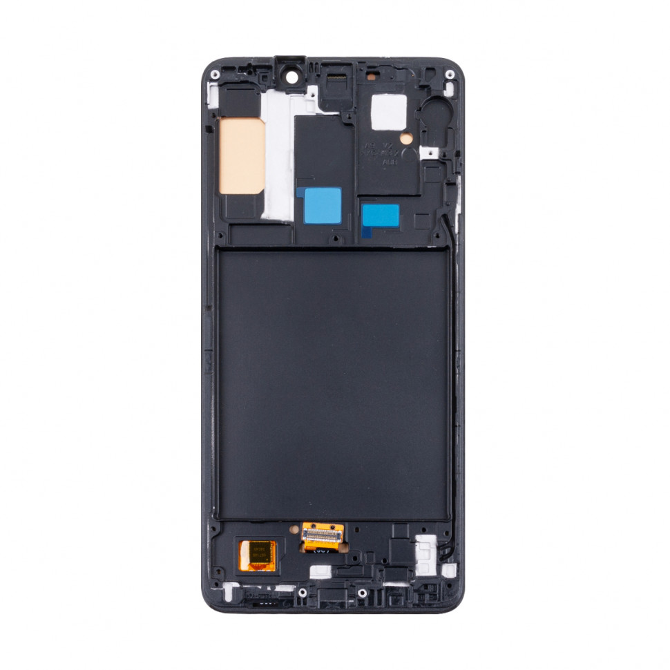 Дисплей с рамкой для Samsung A920F (A9 2018) Черный OLED