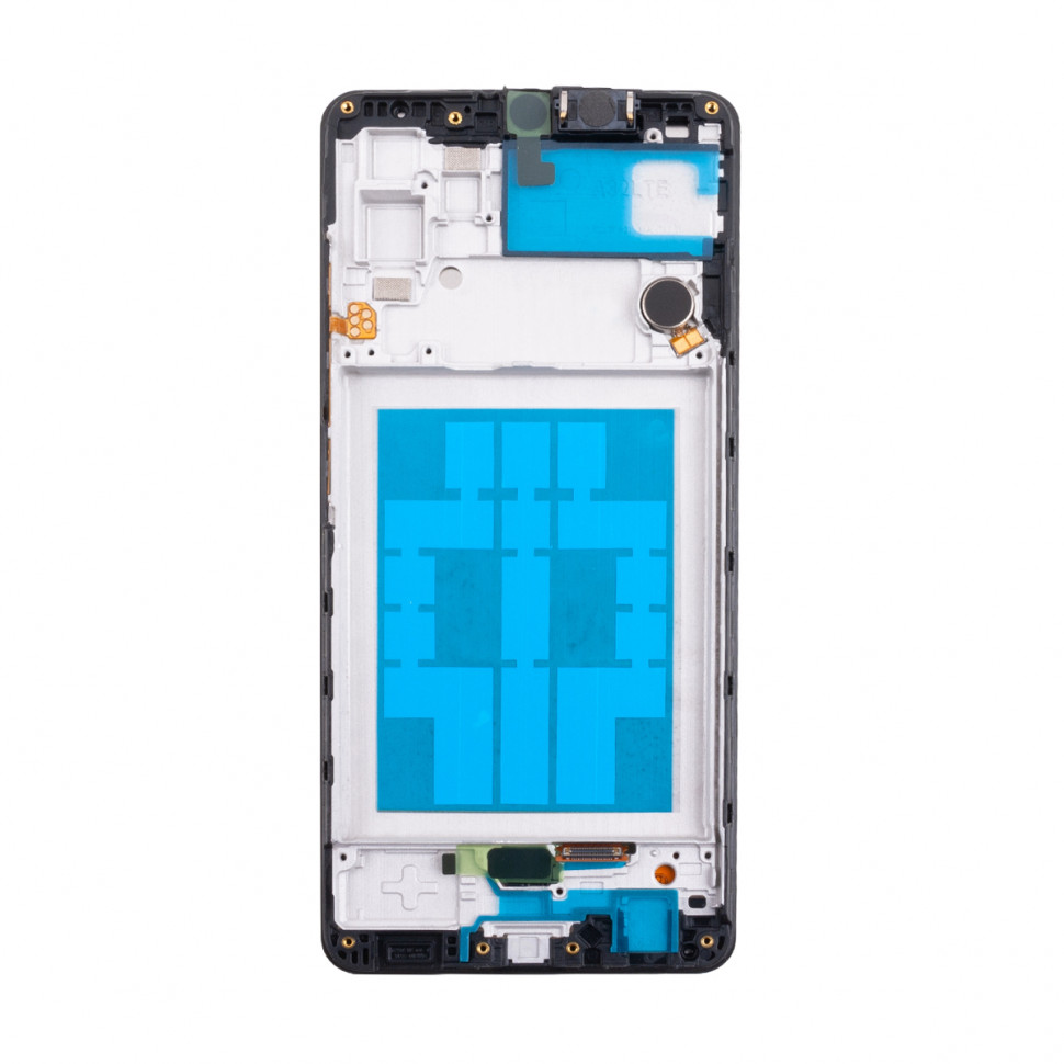 Дисплей с рамкой для Samsung A325F (A32 4G) Черный In-Cell - Премиум