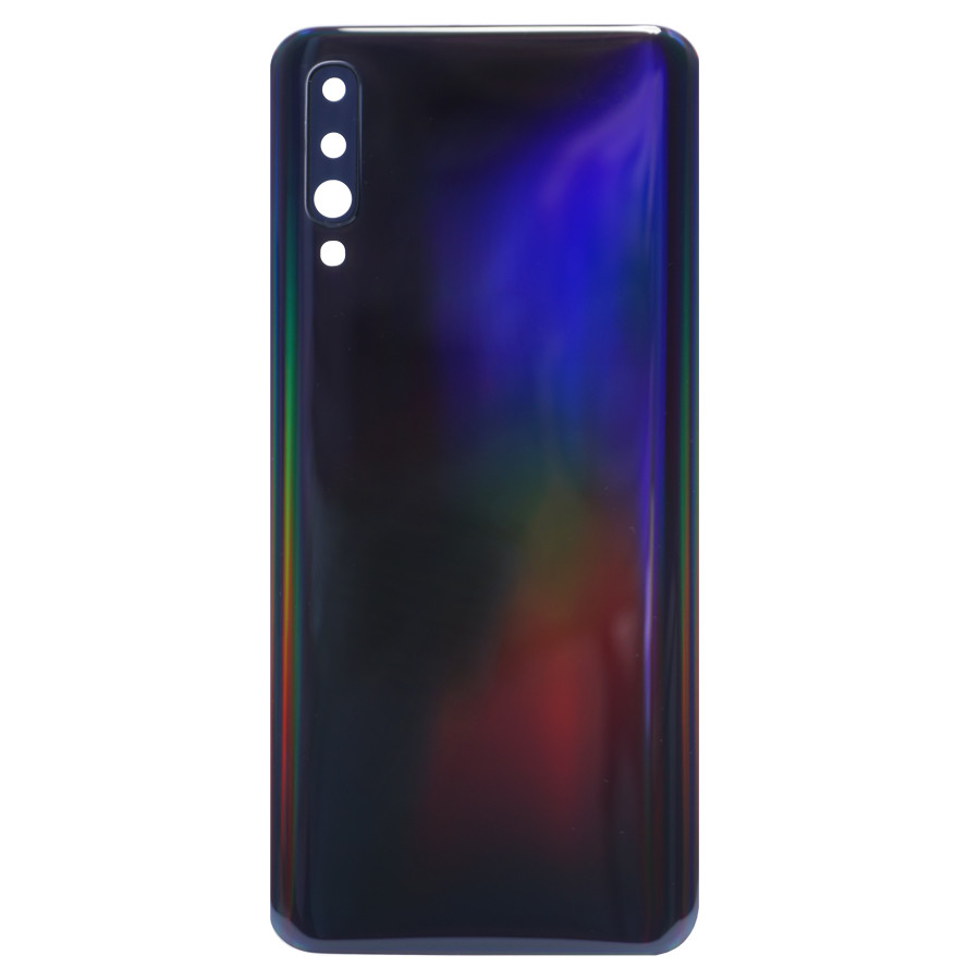 Задняя крышка для Samsung A505F (A50) Черный - Премиум