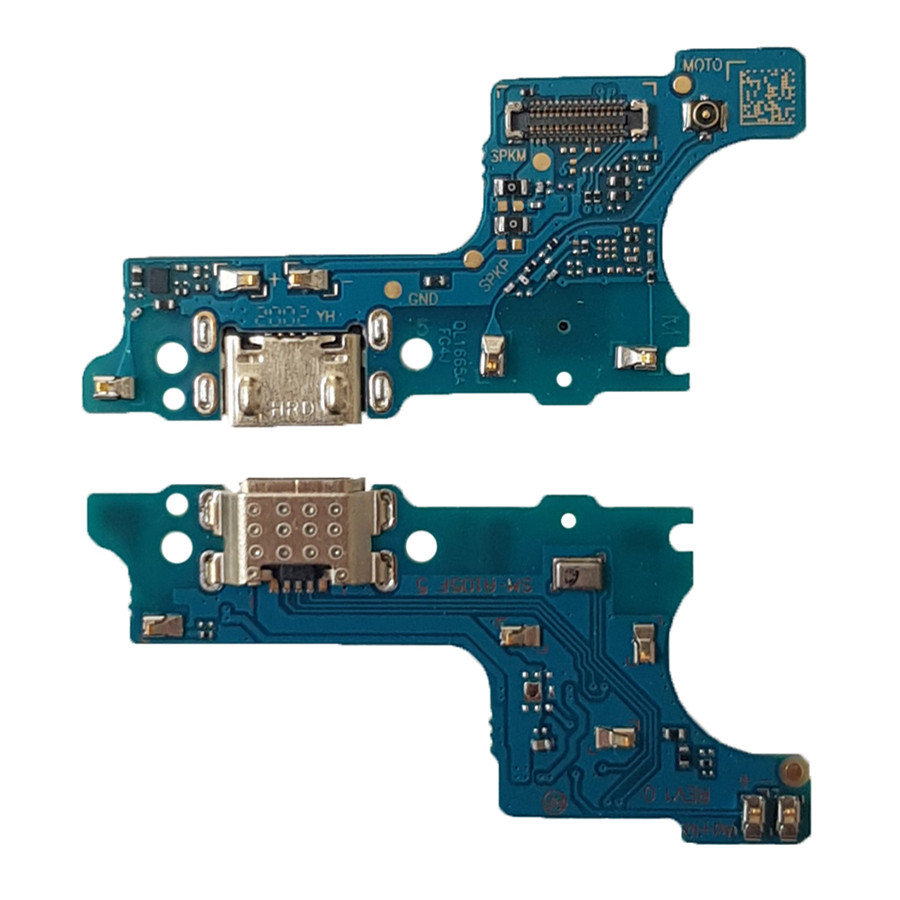 Шлейф для Samsung A015F/M015 (A01/M01) плата системный разъем/микрофон (широкий коннектор)