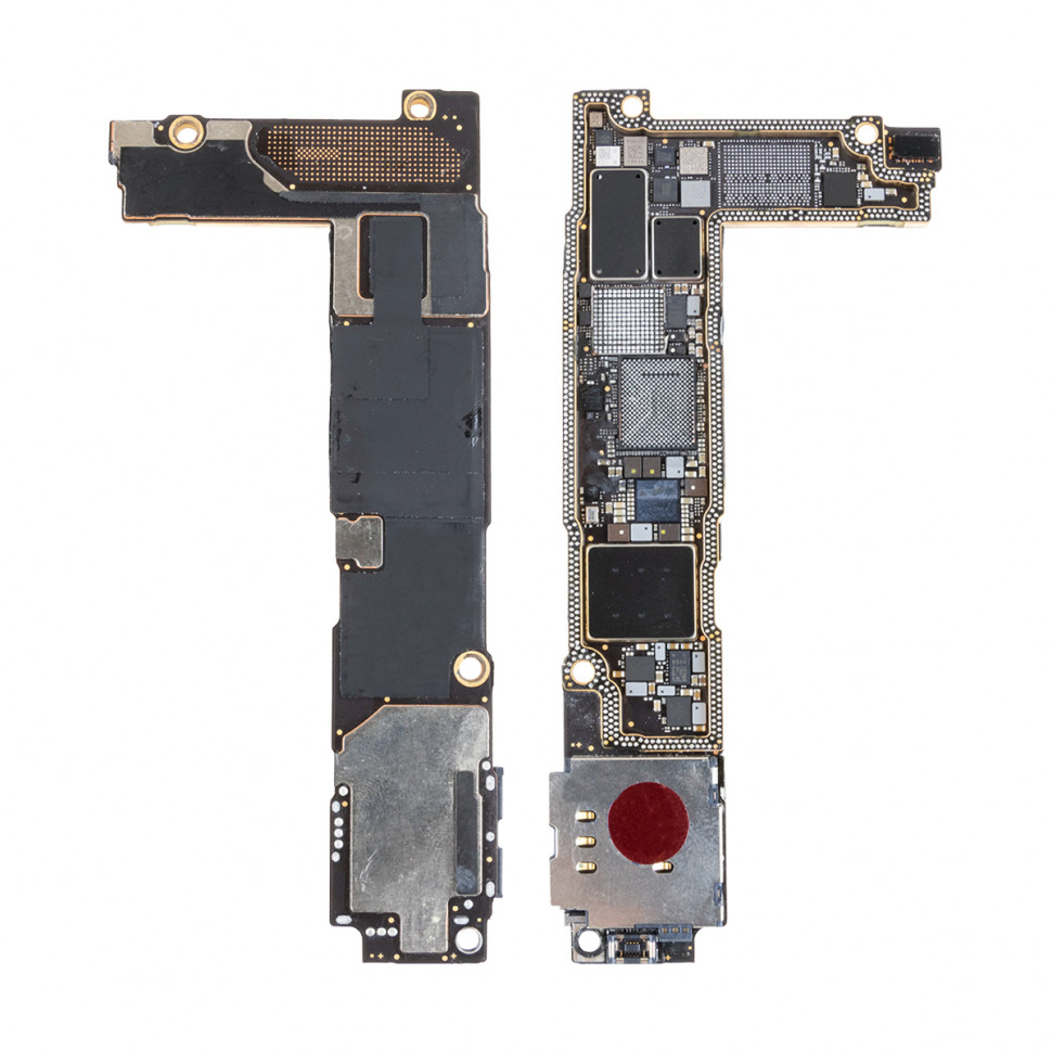 Материнская плата для iPhone 12 mini Sim+E-Sim без микросхем (Нижняя часть)