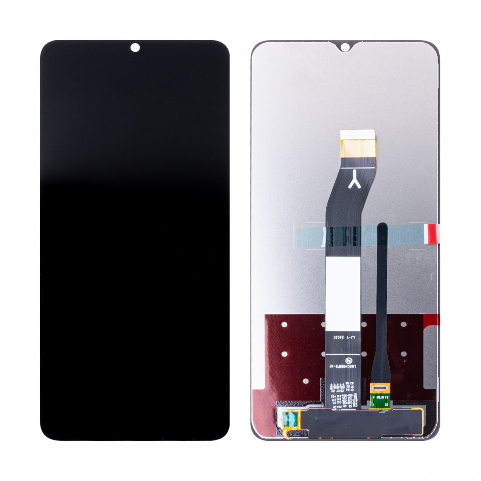Дисплей для Xiaomi Redmi A3/Poco C61 с тачскрином Черный Оригинал