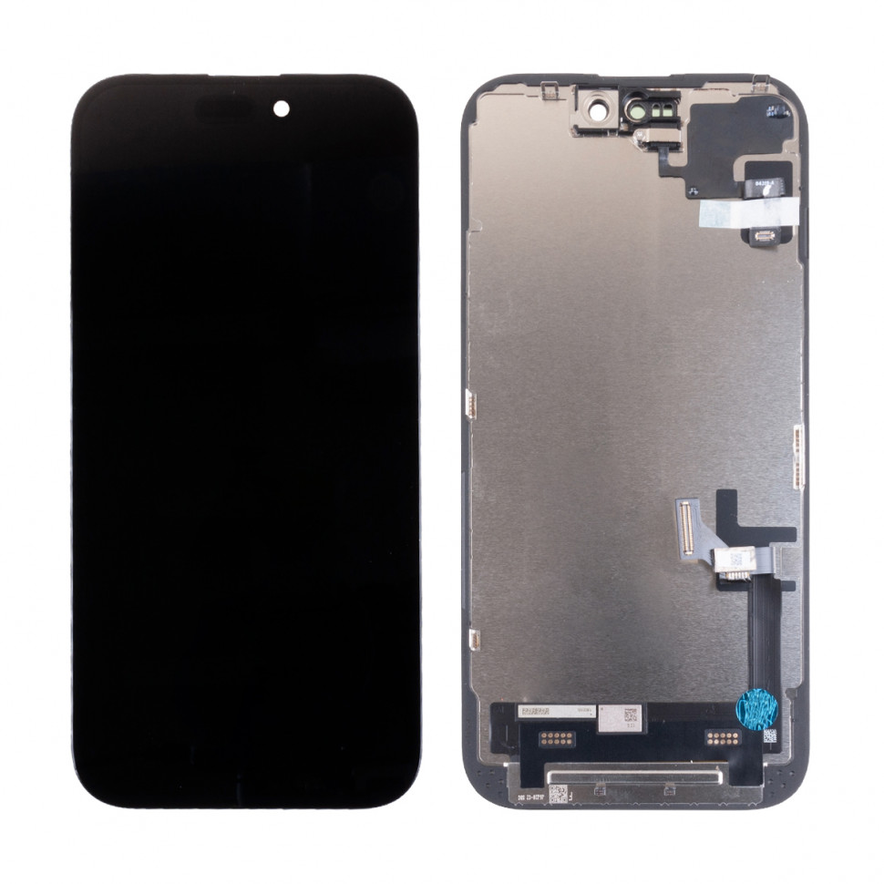 Дисплей для iPhone 15 с тачскрином Черный In-Cell, Full HD (с верификацией)