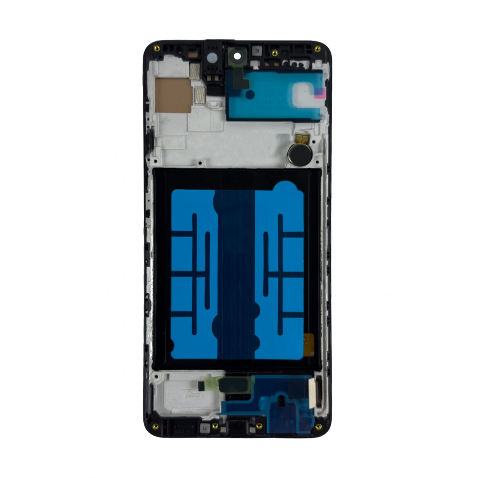 Дисплей с рамкой для Samsung A515F (A51) Черный In-Cell - Премиум