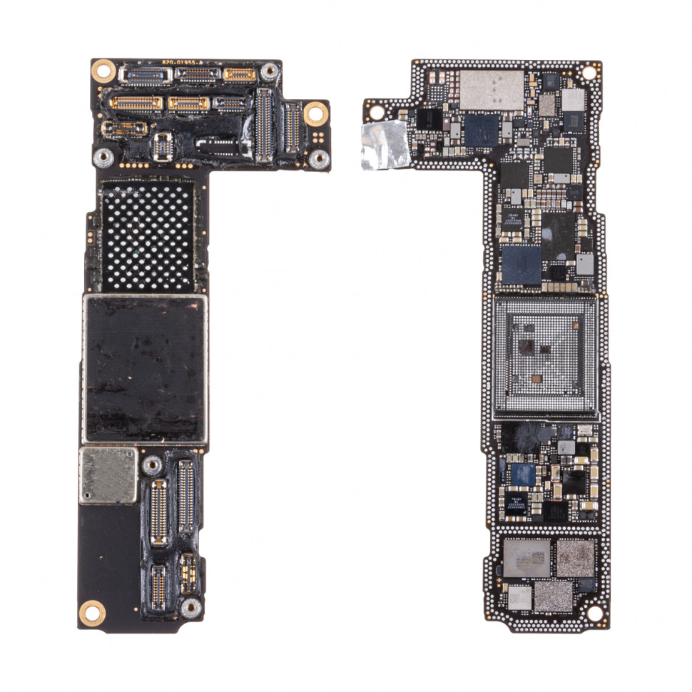 Материнская плата для iPhone 12 Sim+E-Sim без микросхем (Верхняя часть)