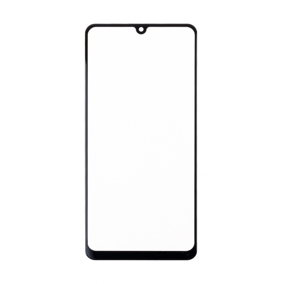 Стекло для Samsung A315F (A31) с OCA пленкой Черный Оригинал (Mitsubishi)