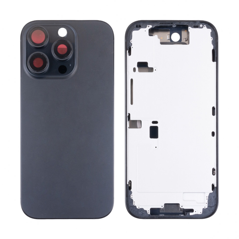 Корпус для iPhone 16 Pro (1 Sim) Черный - Премиум
