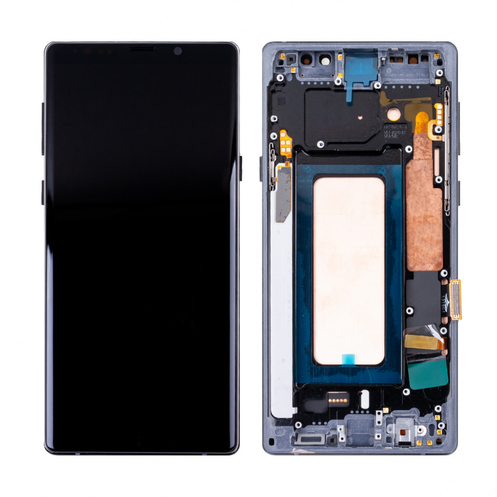 Дисплей с рамкой для Samsung N960F (Note 9) Черный In-Cell
