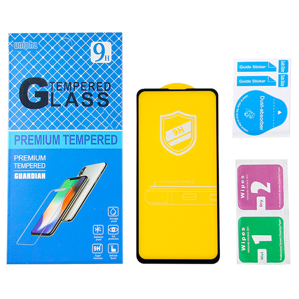 Защитное стекло "Премиум" для Samsung Galaxy A51/M31s (A515F/M317F) Черный