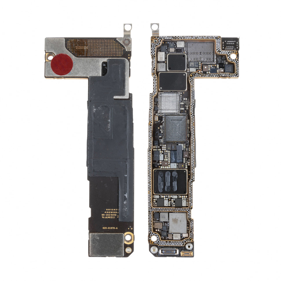 Материнская плата для iPhone 12 Sim+E-Sim без микросхем (Нижняя часть)