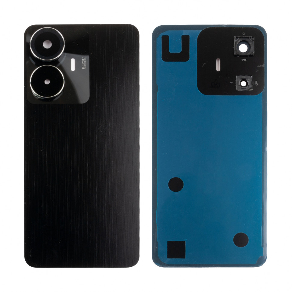 Задняя крышка для Realme C55 Черный - Премиум