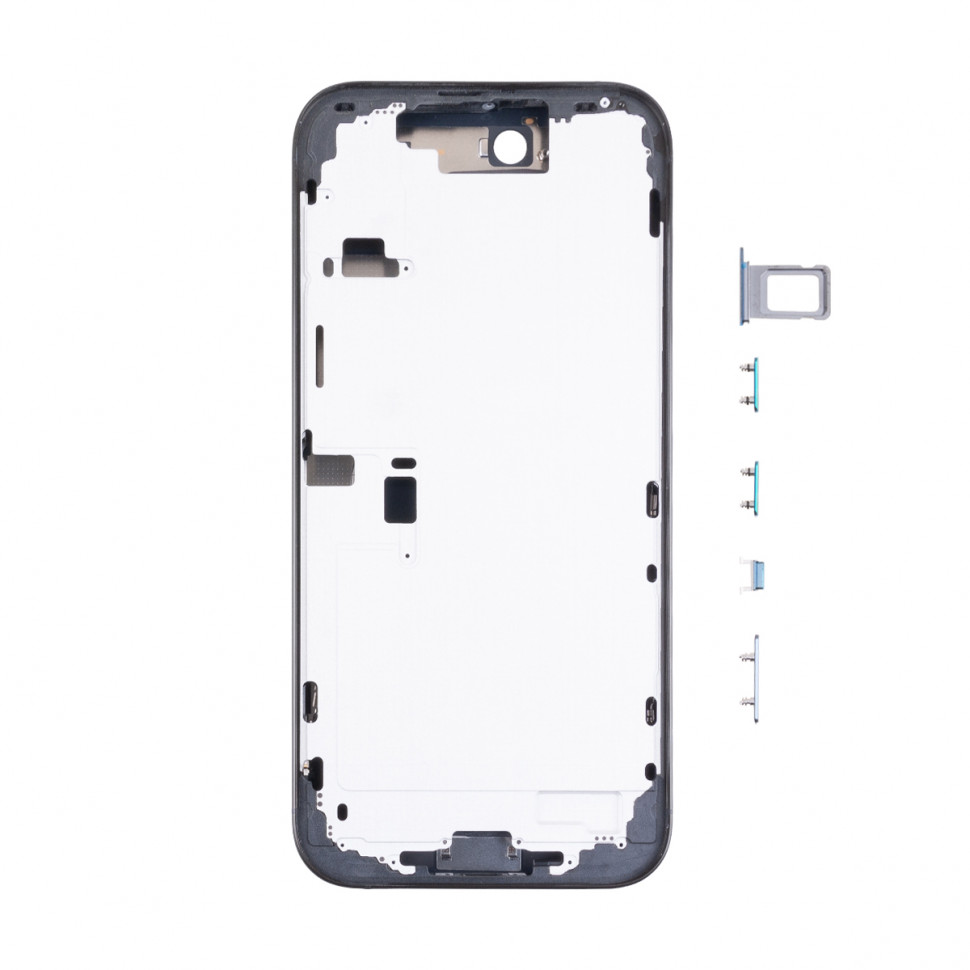 Корпус для iPhone 16 Pro Max (1 Sim) Черный - Премиум