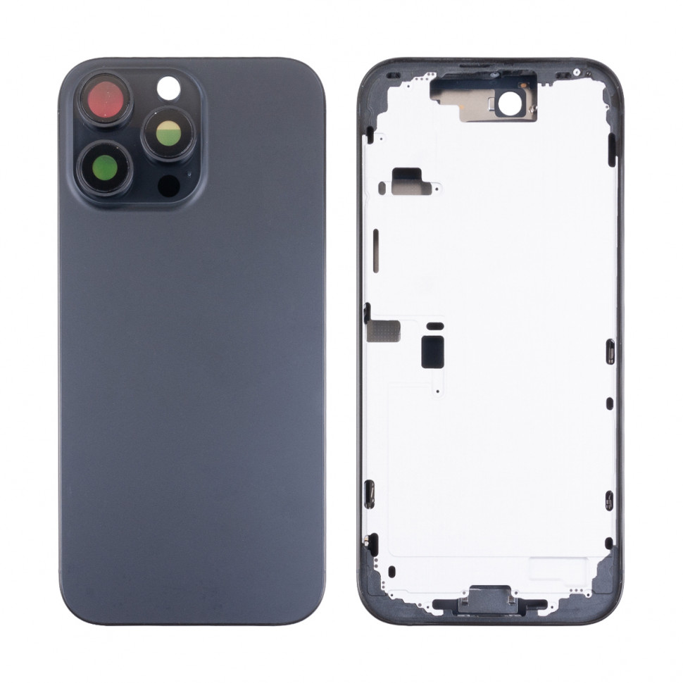 Корпус для iPhone 16 Pro Max (1 Sim) Черный - Премиум