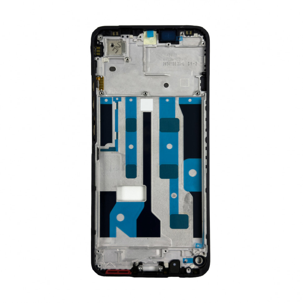 Рамка дисплея для Realme C75 4G (RMX3941) Черный (возможен дефект ЛКП)