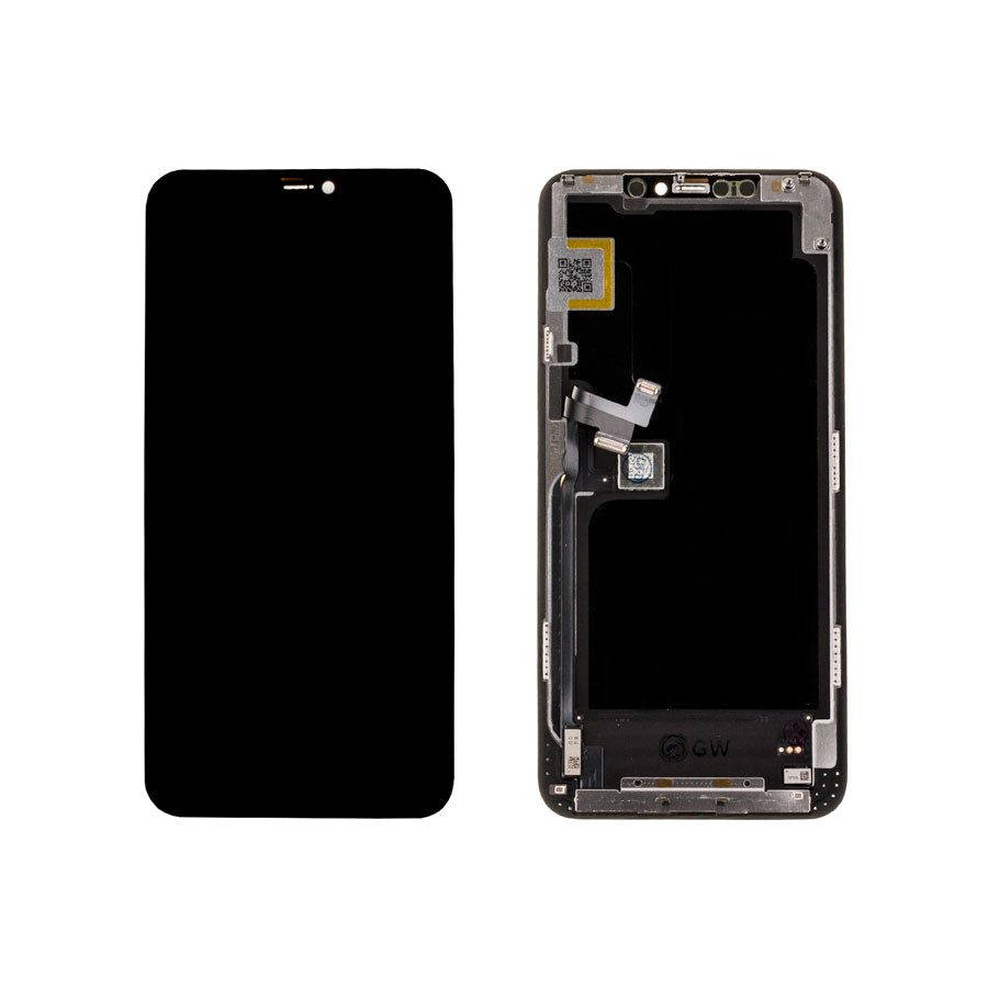 Дисплей для iPhone 11 Pro Max с тачскрином Черный Soft OLED, Full HD (площадка под IC)