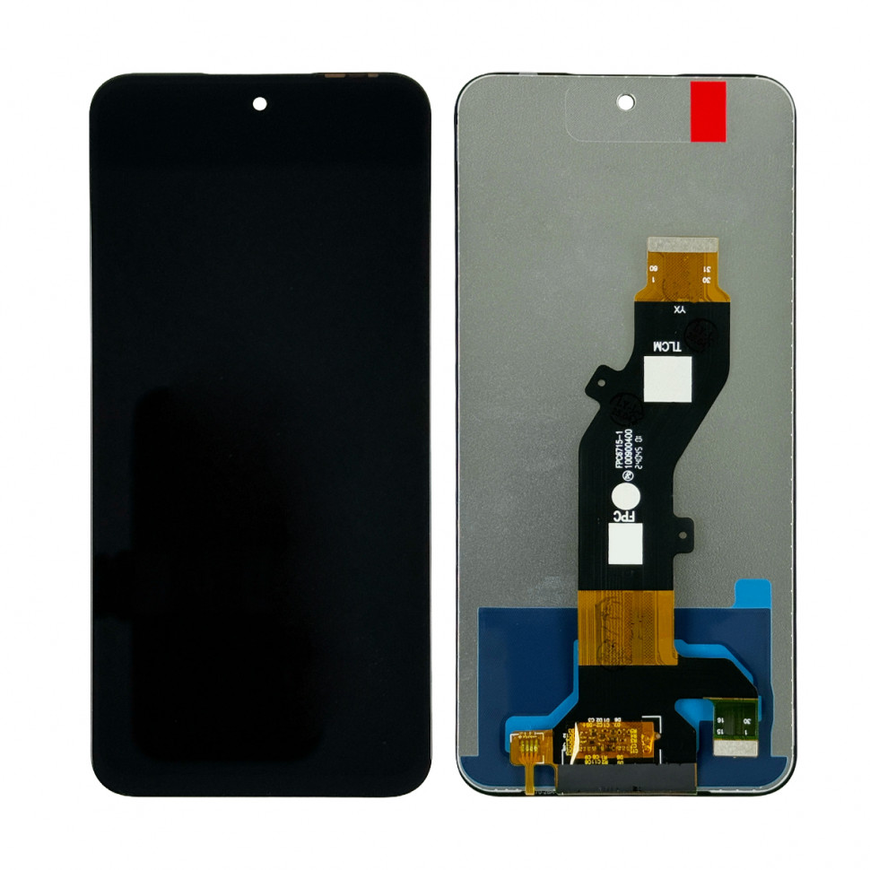 Дисплей для Tecno Spark 30C 4G с тачскрином Черный