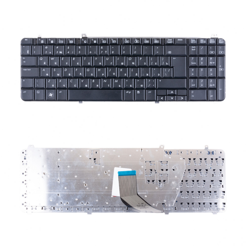 Клавиатура для ноутбука HP Pavilion dv6-1000/dv6-1100/dv6-1200/dv6-1300 Черный